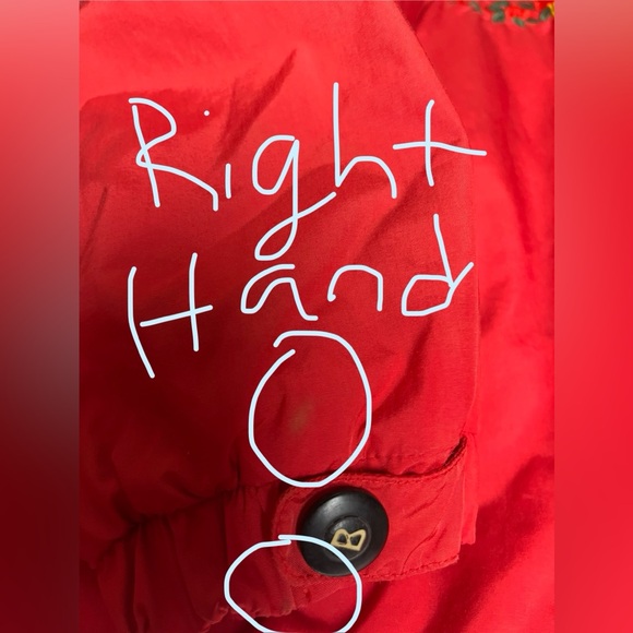 vintage Bogner red pullover embroidered ski parka with Fiberfill lining size 8 - Picture 12 of 12